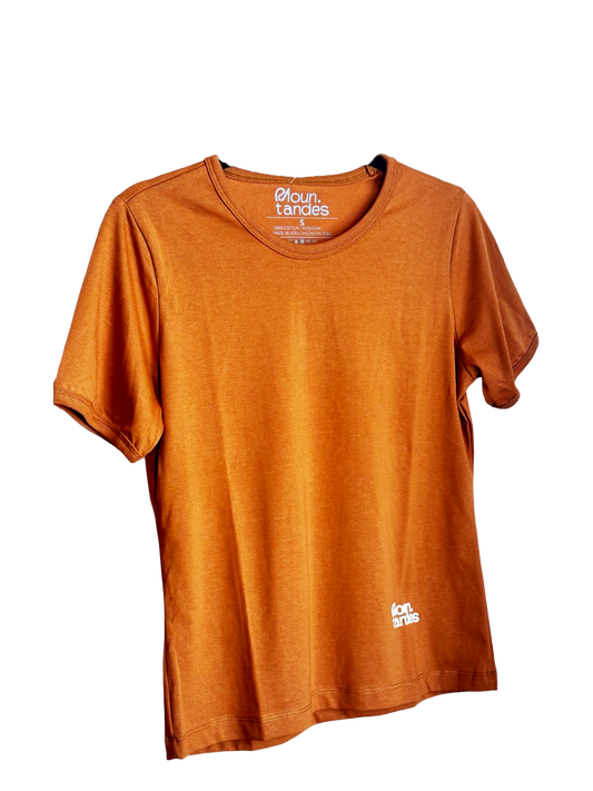 Polo Mujer Color Camello